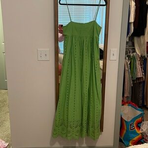 Green Maxi Zara Dress